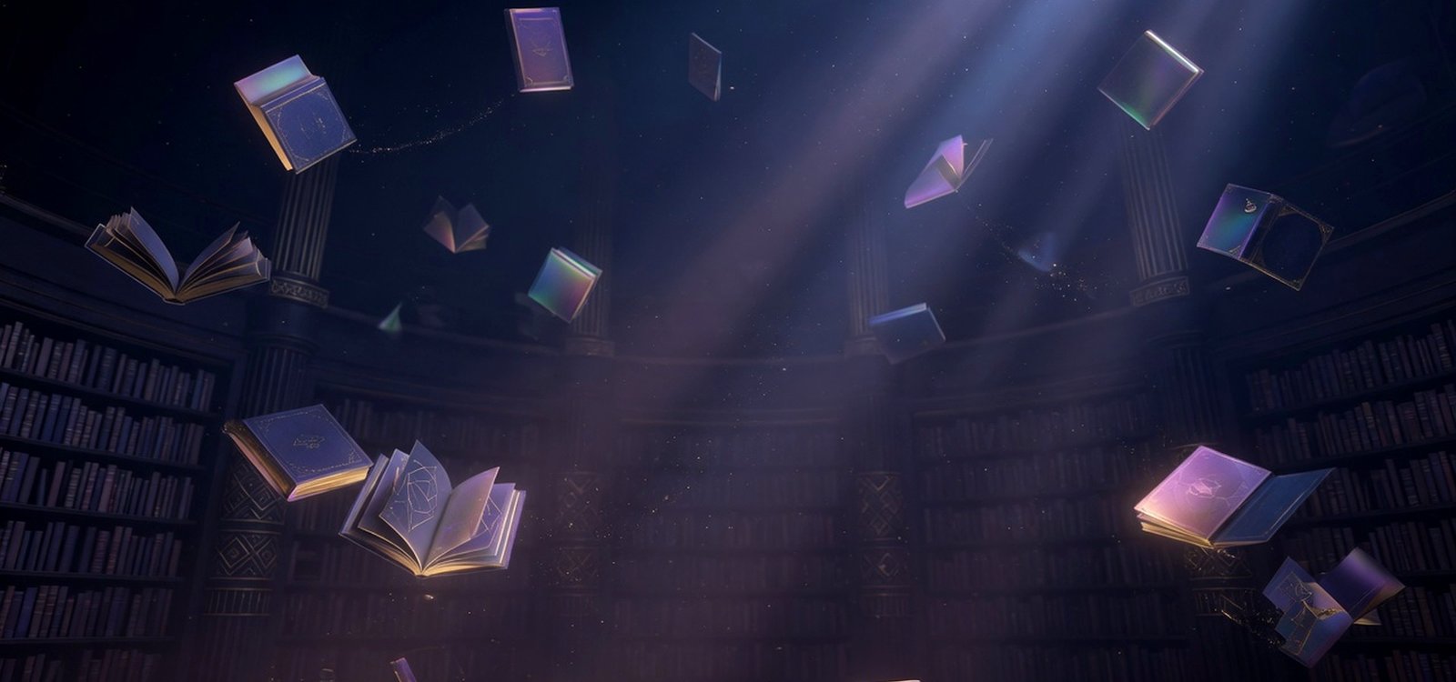 Cinematic Living Standing Library hero